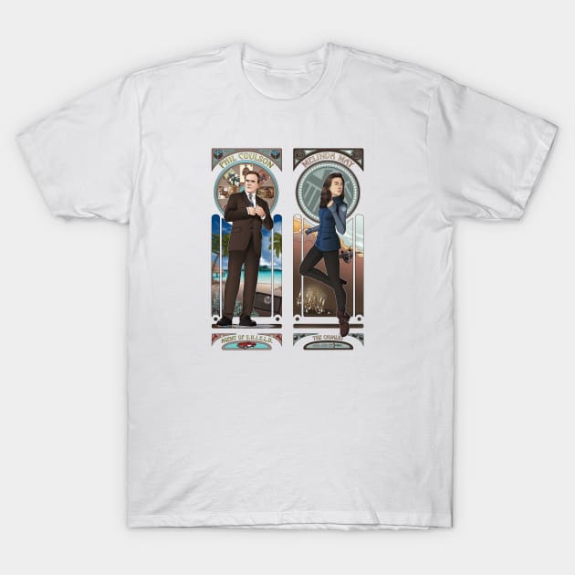 Art Nouveau - Philinda T-Shirt by eclecticmuse